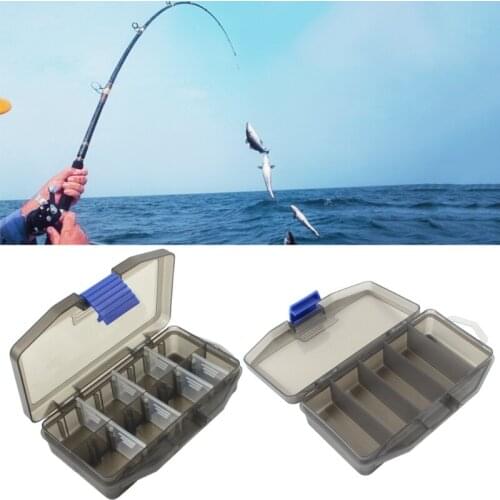 5 Grids Compartments Organizer Container Visible Plastic Fishing Lure Box Fishing Tackle Box Bead Screw Holder Case Jy18 21