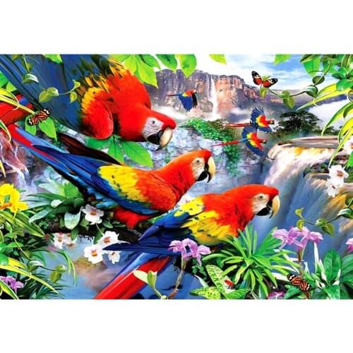 Full,almaznaya Diamond Embroidery,5D,Diamond Painting Parrot Bird kit,Cross Stitch,3D,Diamond Mosaic,Needlework,Crafts,Christmas