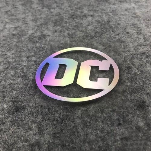 Car Styling Vinyl Cartoon DC Motorcycle Sports Body Tank Sticker Decal 12cm