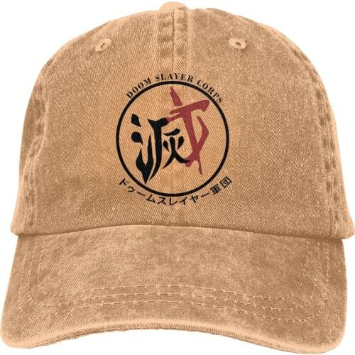 Corp The Baseball Cap Peaked capt Sport Unisex Outdoor Custom Doom Slayer Shooting Games Hats