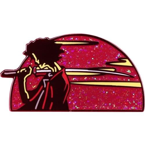 DZ181 Cowboy Bebop Hard Enamel Pins Badge Backpack Collar Lapel Women Men Cute Jewelry