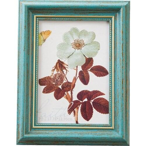 Photo Frame One-Piece European Rectangular Table Cute Simple Wall-Mounted Decoration American Picture Practical and durable