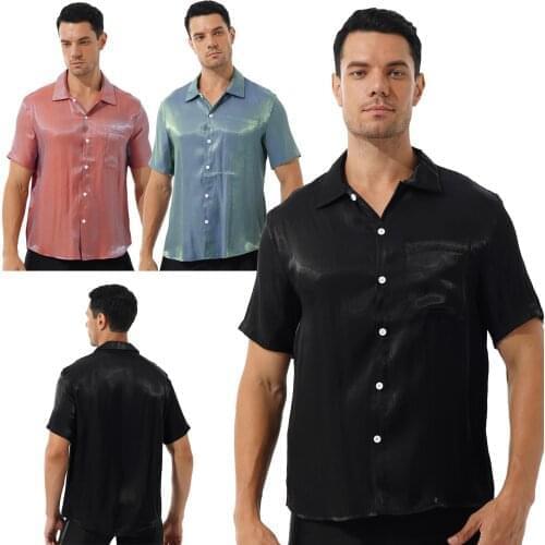 Freebily Men's Short Sleeve Shirts