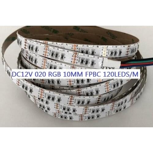 [Seven Neon]High Bright 335 SMD Side Emitting RGB LED Strip Light Trap DC12V 120Leds/M 10MM SMD 020LED Flexible Ribbon Light