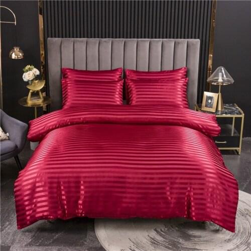 Full Queen Size Quilt Cover Set PLA Cool Fiber Bed Cover With Pillowcase Jacquard Comforter Cover For Adult housse de couette