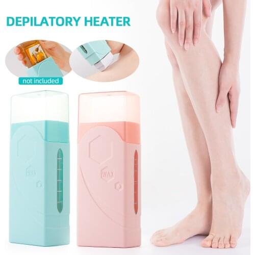 Mini Wax Warmer Hair Removal Tool Roll on Depilatory Wax Heater Professional Mini SPA Hands Feet For Women Wax For Depilation