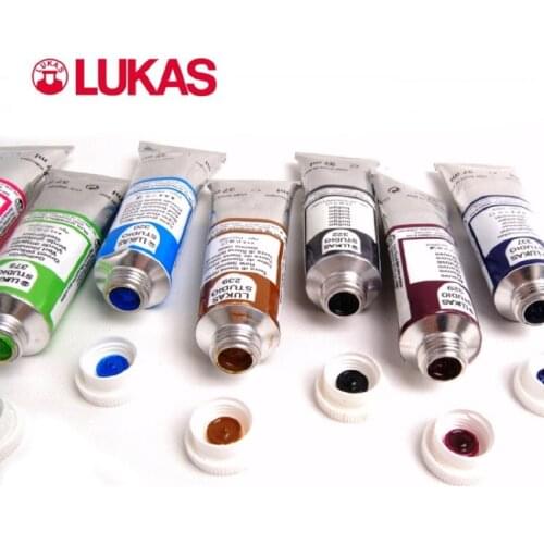 German original LUKAS 48 color oil painting tube 200ml oil paint school supplies