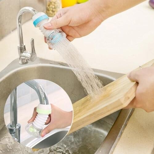 New 360 Degree Rotatable Spray Head Tap Durable Faucet Filter Nozzle 3 Modes Kitchen Tap Nozzle Tap Filter Faucet