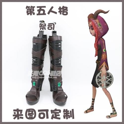 Identity V Fiona Gilman Anime Characters Shoe Cosplay Shoes Boots Halloween Carnival Party Role Play props Custom Made