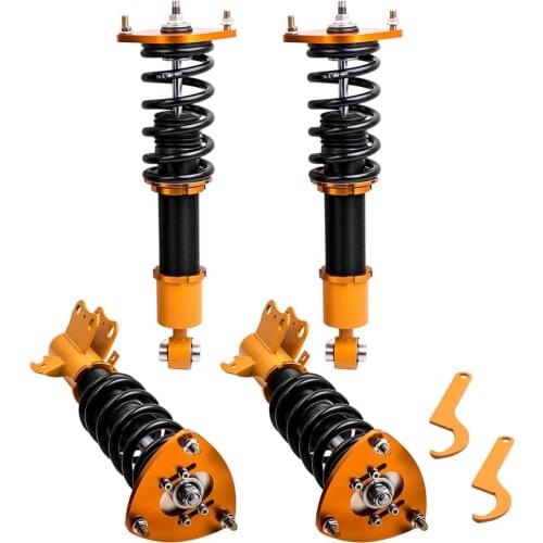 Full Coilover Kit For Subaru Forester 2009-2013 3rd. Generation Adjustable Height Shocks Shock Absorber