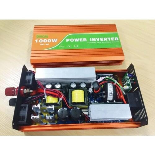 24v 1000w contiuous power. 2000w surge power pure sine wave inverter off grid inverter car inverter 12v 24v to 110v 220v
