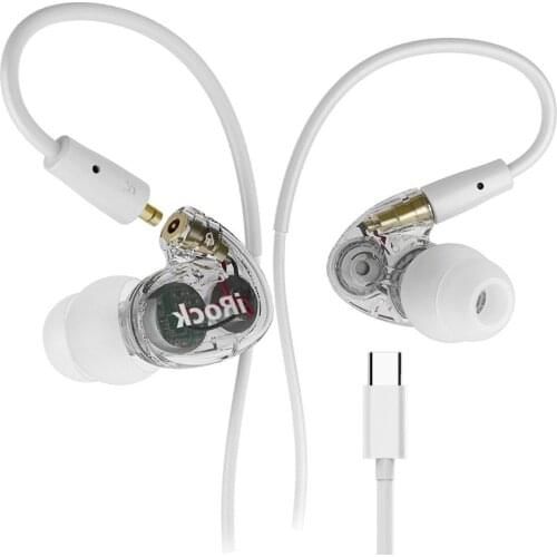 HIFI Wired Earphone Type C Connector Earbud Detachable Coaxial Cable High Fidelity Headphone Deep Bass Easily Convert Wireless