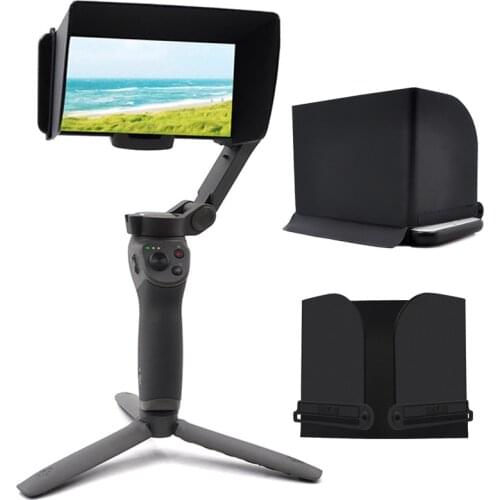 STARTRC Handheld Gimbal Stabilizer Sunshade 4.7-5.5 inch Smartphone sun hood For DJI OSMO Mobile 2 3 4 Camera Accessories