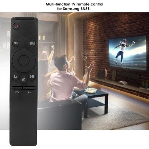 Smart Remote Control Replacement Curved QLED HD 4K UHD Smart TV Remote Control for Samsung BN59