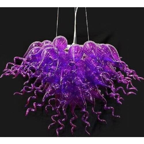 Modern Decorative Glass Led Ceiling Light Murano Glass Chandeliers