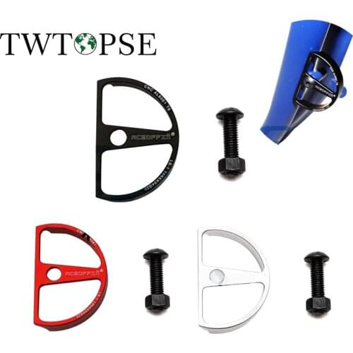 TWTOPSE Aluminum Alloy T6 Bicycle Cables Housing Disc For Brompton Folding Bike Cycling Brake Line Shift Cable Fender Disc Parts