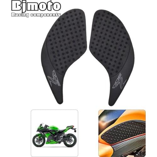 Z 300 Motorcycle Tank Protective Pad For Kawasaki Z300 2013 2014 2015 Rubber Fuel Oil Sticker protector Pad
