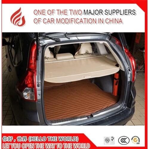 Rear Trunk Security Shield retractable Cargo cover Tonneau cover for CRV 12-16