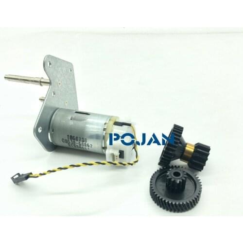 1X Motor +Gear for Rewinder Support Assembly CR357-67037 CR357-67034 B9E24-67009 for Designejt T 920 930 1500 2500 T3500 T2530