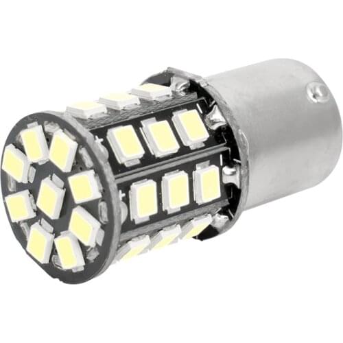 100pcs 1156 BA15S P21W 7506 R5W R10W 33 SMD 2835 LED Car Tail Bulb Brake Lamp Auto Daytime Running Light Red White Yellow