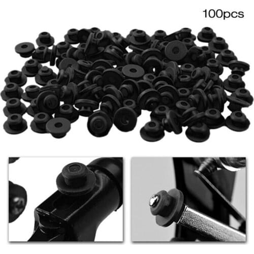 100Pcs Tattoo Needle Rubber Grommets Nipples "T" Type Needle Pad Tattoo Machine Accessory Armature Bar Tools Tattoo accesories