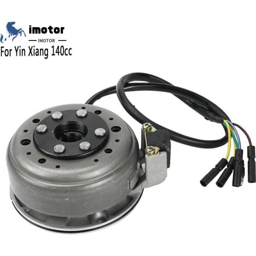 2 Coil Ignition Magneto Stator Magneto Flywheel Kit For YinXiang YX 140cc 1P56FMJ W063 W150-5 Horizontal Engines Dirt Pit Bike