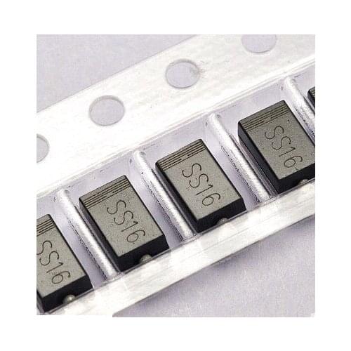 200PCS SMD Schottky diode SS16 SR160 1A 60V