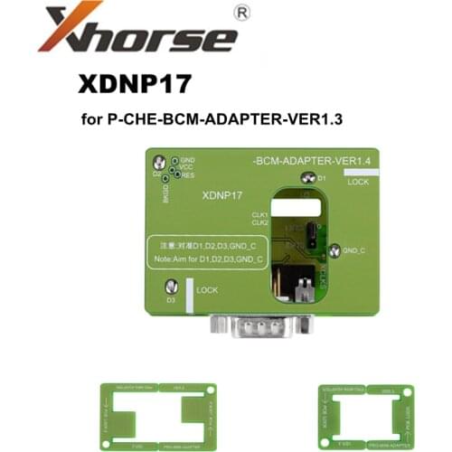 Xhorse XDNPP17CH Adapters Solder-free for Po-che Set for VVDI MINI PROG and KEY TOOL PLUS