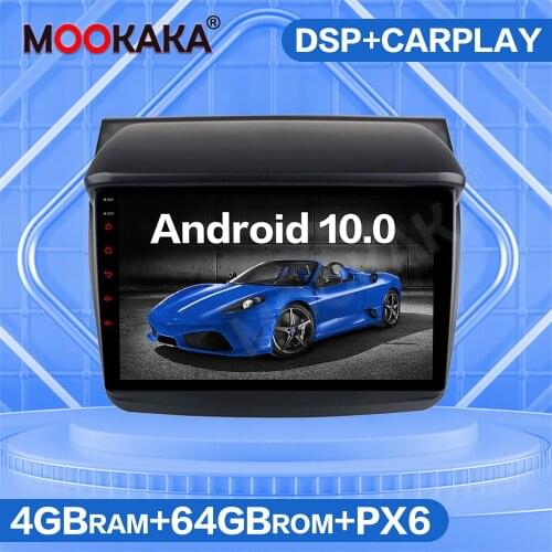 4G SIM LTE Android 10.0 64GB Car Multimedia Player For Mitsubishi L200 Trion 2007-2014 Auto Radio GPS Navigation Head Unit Audio