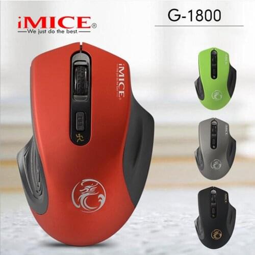 IMICE Wireless Gaming Mouse 4 Button Optical Professional Mouse Game Machine Computer Mouse for PC Notebook PC