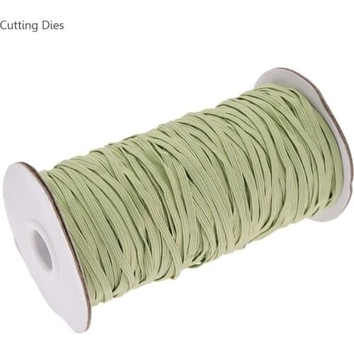 200Yards 3mm Elastic Sewing Bands Polyester Rubber Rope Elastic Cord Band Diy Sewing Accessories