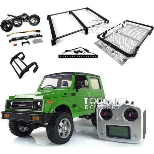 Capo Remote Control 1/6 RC SIXER1 Samurai Car Crawler RTR Roof Rack Steering Light Outdoor Toys For Boys Gift THZH0558-SMT6