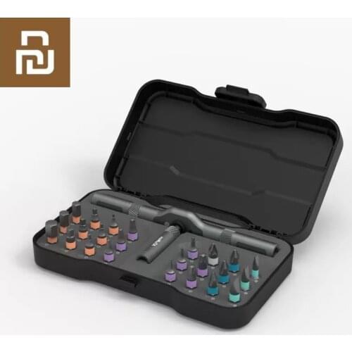 Xiaomi YouPin RS2 RS1 24 in 1 Multi-purpose Ratchet Wrench Screwdriver S2 Magnetic Bits Tools Set DIY Household Repair Tool