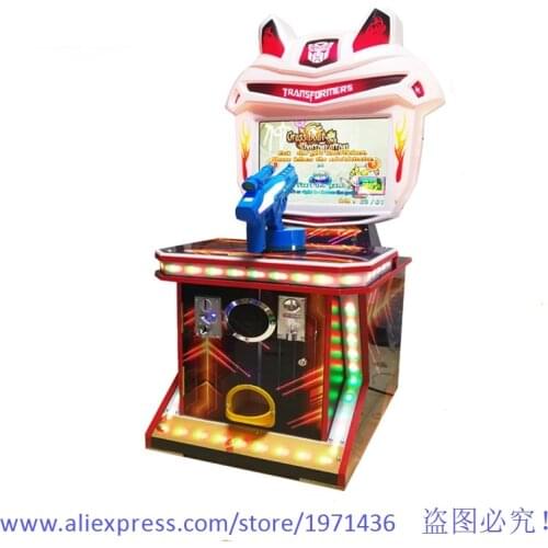 Cheap Price Cute Coin Operated Gun Shooting Mini Arcade Game Machine For Boys and Girls