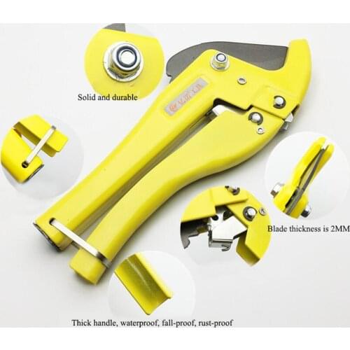 Pipe Cutting Cutter Scissors Pipe Cutter Tube Hose Plastic Pipes PVC/PU/PP/PE Hose Plumbing Manual Cutting Hand Tools