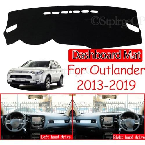 For Mitsubishi Outlander 2013 2014 2015 2016 2017 2018 2019 3rd Gen Anti-Slip Mat Dashboard Cover Sunshade Dashmat Accessories