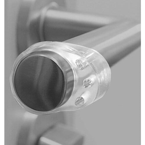 Transparent Door Handle Anti-collision Ring Windproof Handle Protector Anti-vibration Noise-reduction Anti-collision Pad