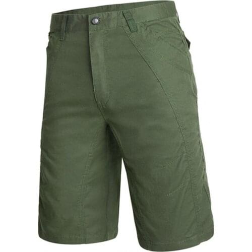 Summer shorts men Cargo Shorts Solid Color Mid Rise Men All Match Pockets Shorts men cargo shorts casual Shorts Men short homme