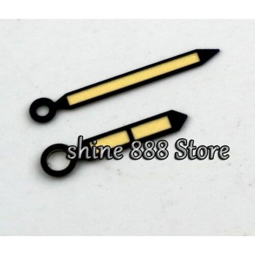 2 hands luminous orange Hand for 47mm 45mm case eta unitas 6497,6498 movement