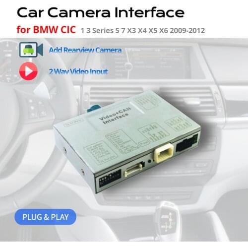 Exploter Camera Video Interface for BMW CIC Radio System 1 2 3 4 5 6 7 Series X1 X3 X4 X5 X6 2009 2010 2011 2012