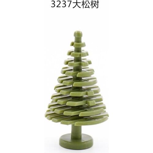 Military Weapon Pine Tree Model Scenes Building Blocks Figures Chicken Dinner Bricks Set MPJ099 Toys For Children City Militarys