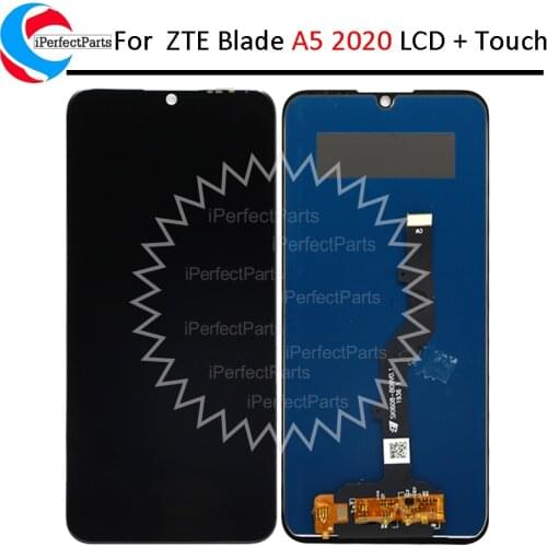 6.09'' For ZTE Blade A5 2020 LCD Display Touch Screen Glass panel Digitizer Assembly For zte A5 2020 LCD