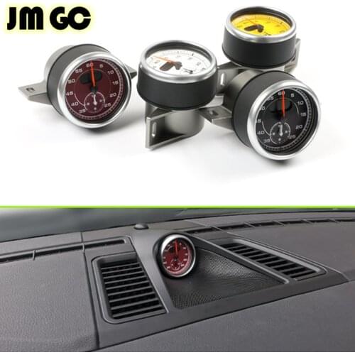 Car clock suitable for Porsche Panamera 2010-2016 dashboard interior center clock, compass electronic timer, automatic clock