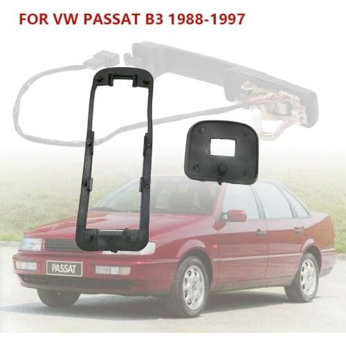 Key Lock Cylinder for VW PASSAT Exterior Front Door Handle Repair Kit Rubber Pad 357837205A 357837205AS 357837206A 357837206AS