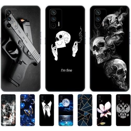For Realme GT 5G Case Silicon Phone Back Cover For OPPO Realme GT 5G Soft Case RealmeGT 5G RMX2202 coque 6.43" TPU bumper
