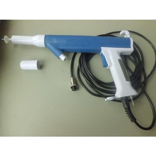 Electrostatic manual powder coating gun assembly finish for Nordson powder coating machine gun