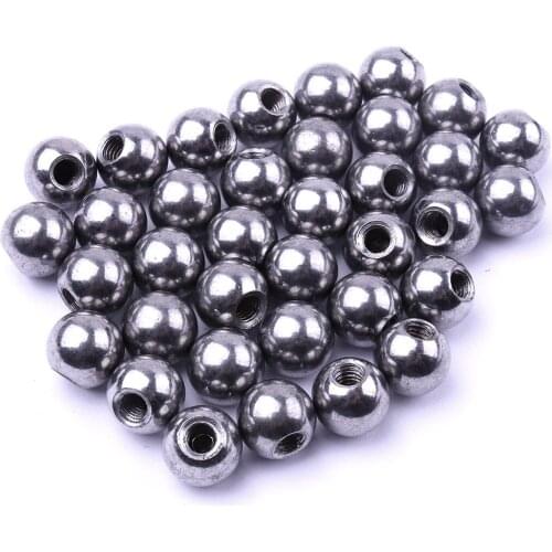 Good Quality 10/20/30pcs/set 10mm M4 Threaded Steel Ball Rod Ends for Kossel 3D Printer Magnetic Joints for 3D Printer