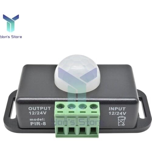 8A Human Body Induction Switch Controller Sensor Switch Induction Distance Control Adjust LED Light Auto On/Off Newest Dimmer