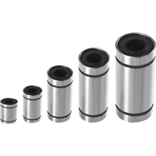 LM8UU LM10UU LM16UU LM6UU LM12UU LM3UU LM12LUU Linear Bushing 8mm CNC Linear Bearings for Rods Liner Rail Linear Shaft parts