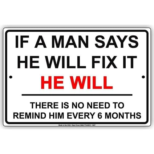 Metal Old Tin Sign Warning New Sign Plaque Poster Wall Retro Art Sign use Anywhere 20X30cm